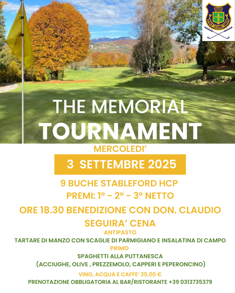 THE MEMORIAL TOURNAMENT