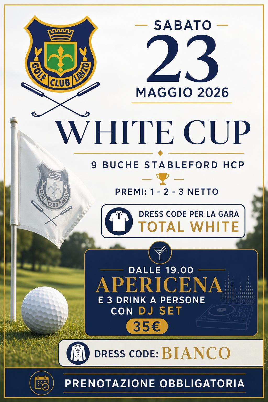 WHITE CUP